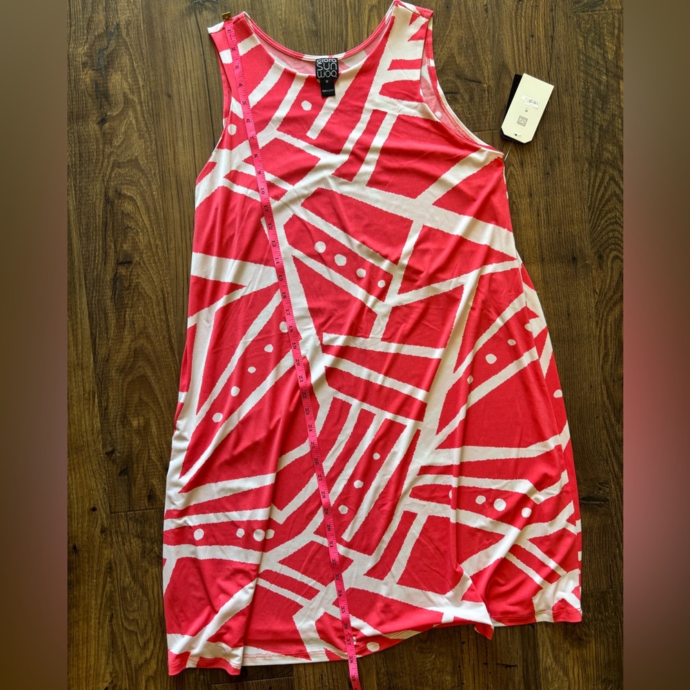 Pink and white dress NWT Clara Sunwoo - Picture 3 of 6